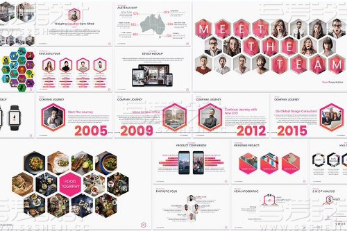 38页创意极简主义keynote模板