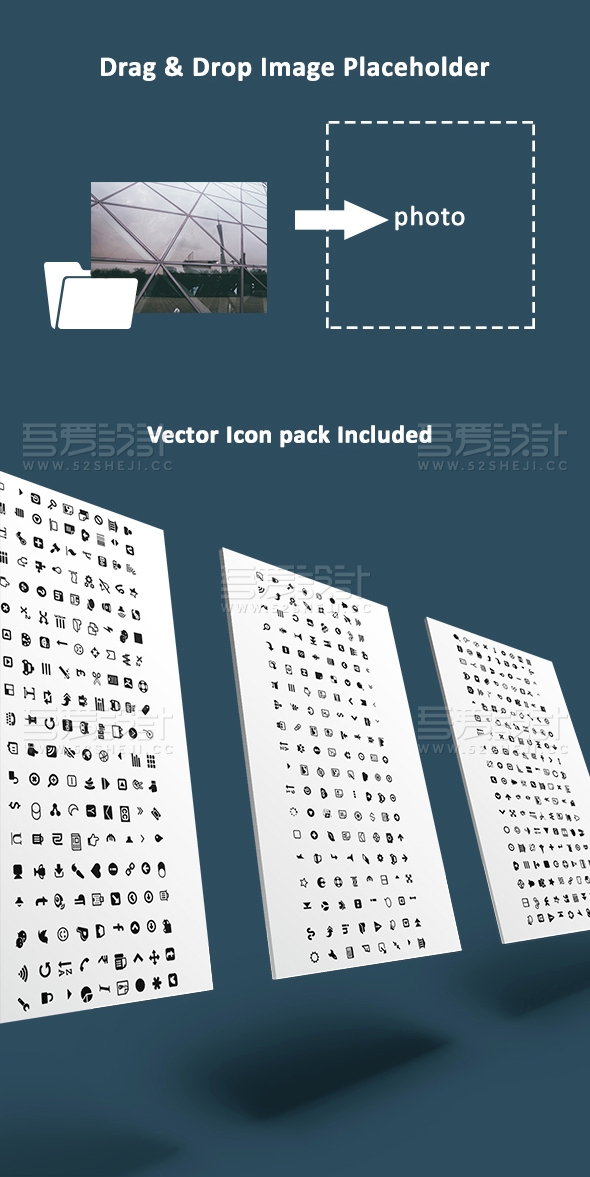 100多页商务团队介绍PPT模板4种尺寸比例