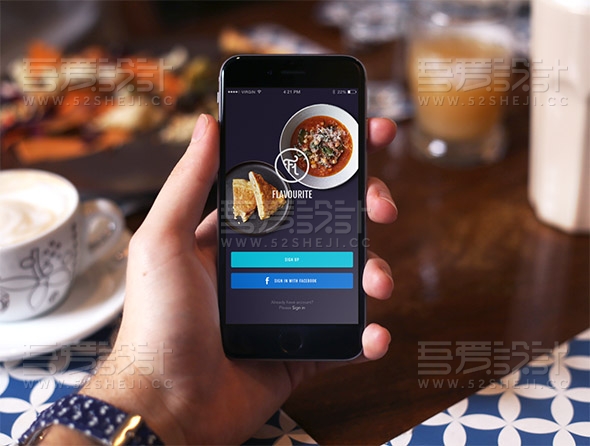 烹饪美食APP应用整套UI界面素材包