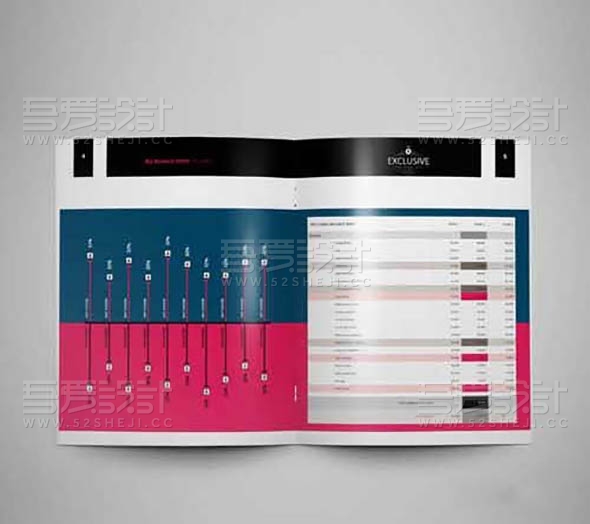 多套简约大气商务画册模板