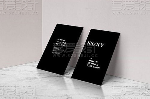 简约时尚名片模板