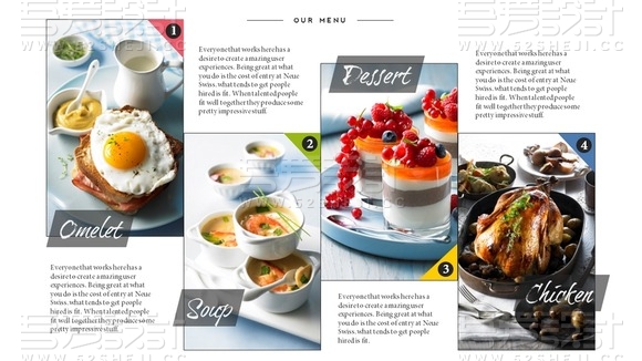 餐饮烹饪美食介绍PPT模板