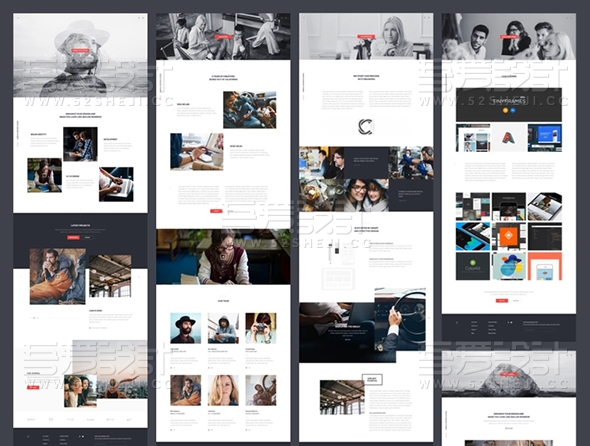 144页时尚UI工具包500个UI组件素材