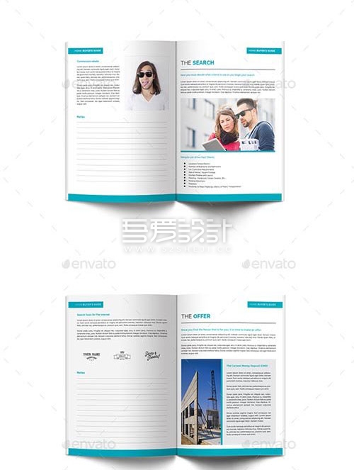 房地产购房指南宣传画册模板