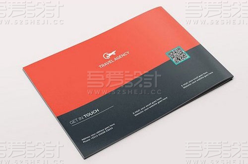 高端大气旅游宣传画册模板