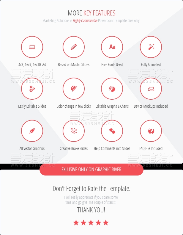 市场营销解决方案Powerpoint多用途PPT模板