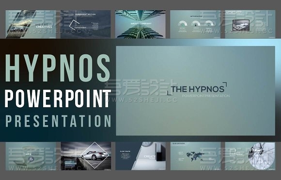 全高清庄重色系商务PPT通用模板