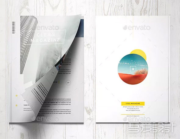 简约精美企业介绍宣传画册模板