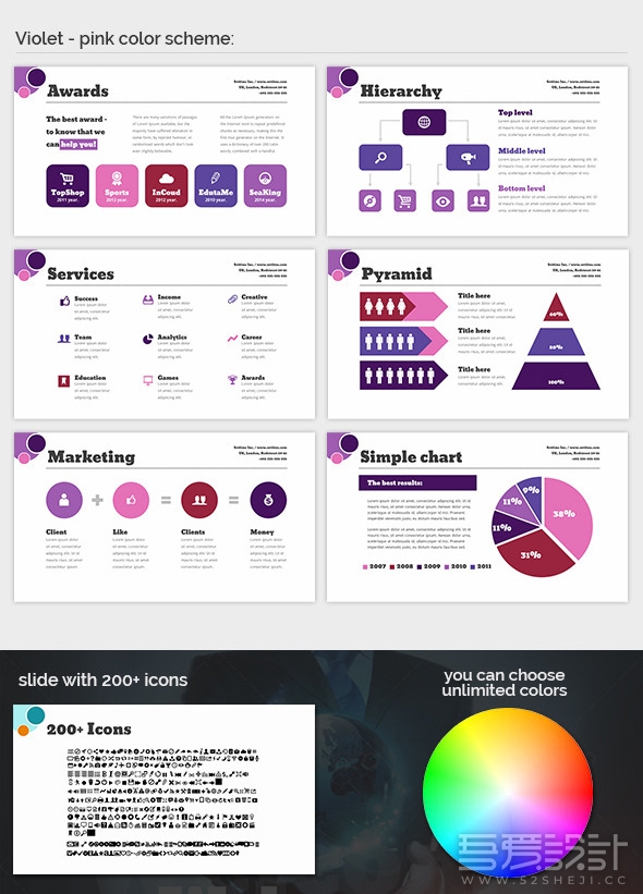 互联网科技团队介绍商务PPT模板