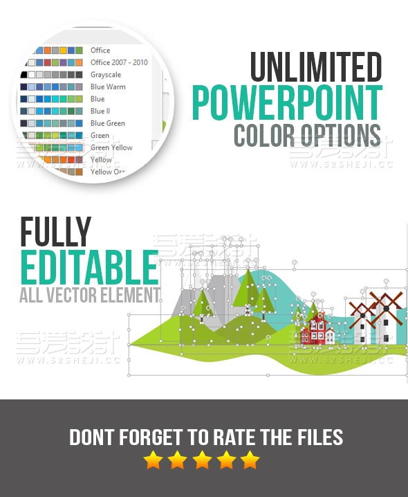 ECO节能环保生态商务PPT模板