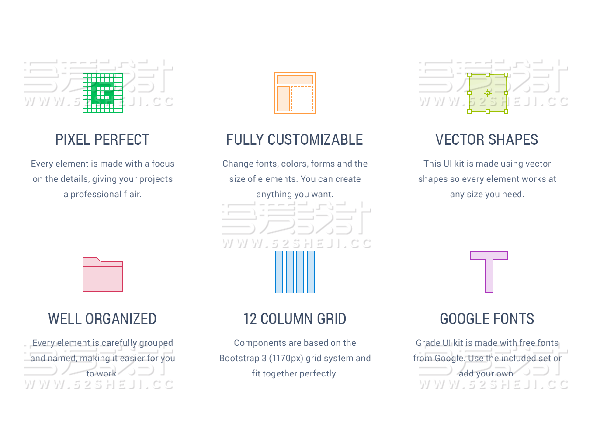 用户界面UI精美素材包PSD和Sketch两种格式