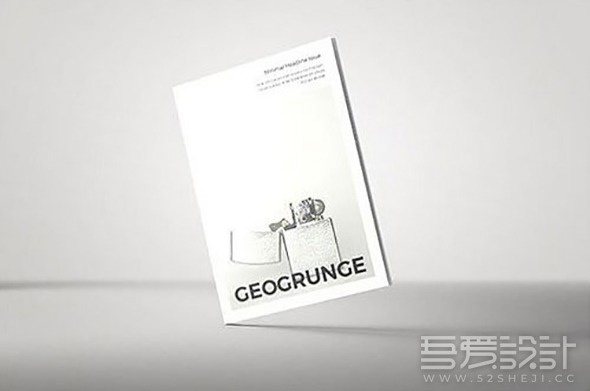 简约摄影展示杂志宣传画册模板