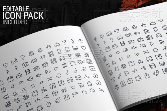 60页欧美风格高端PPT模板