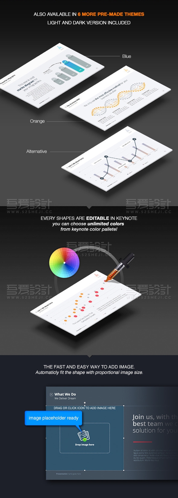 高端大气商务公司团队简介PPT模板