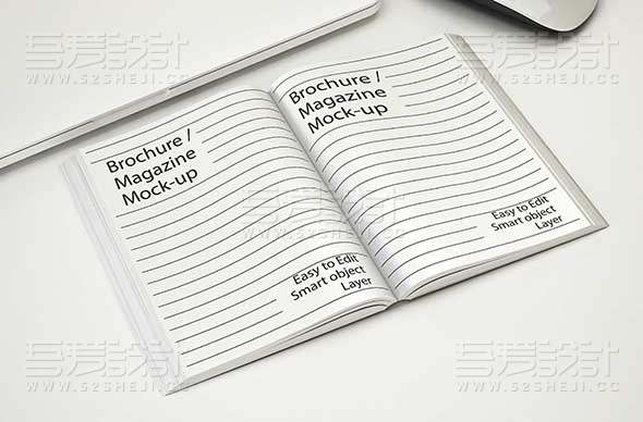 画册杂志样机贴图PSD模板