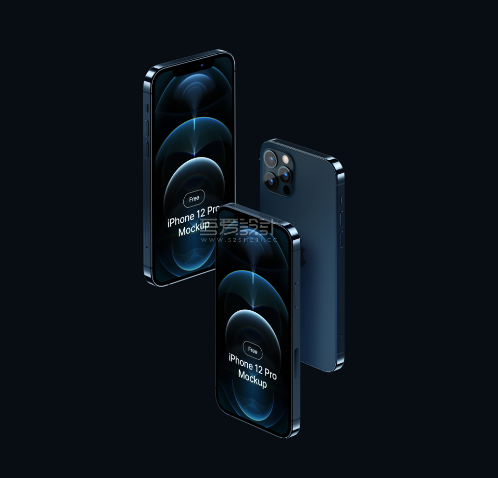 免费iPhone 12 Pro样机