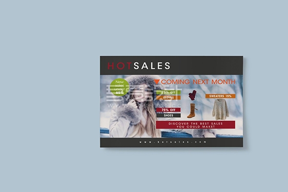 横版热销产品展示宣传Indesign画册模板