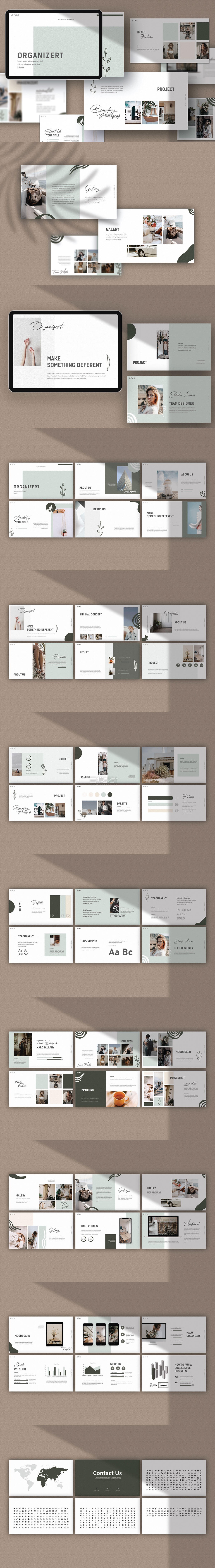 免费多用途迷你PPT演示模板