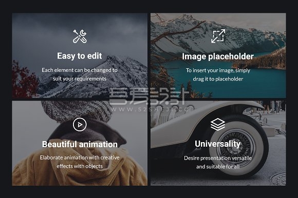 100页个人写真风景旅游人物介绍keynote+PPT模板