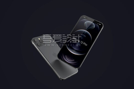 漂浮iphone 12 pro样机