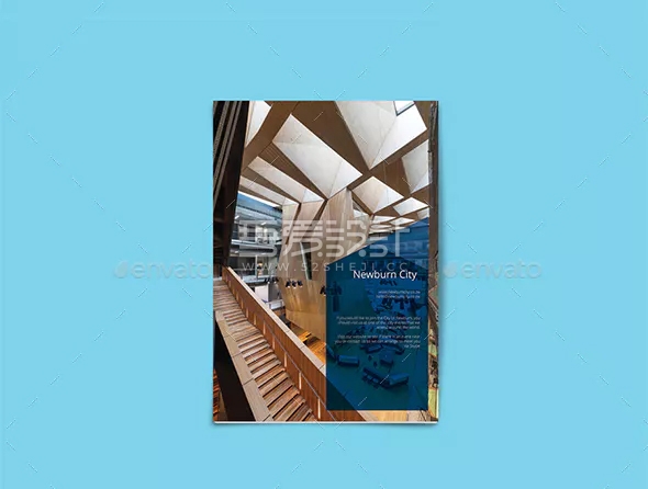 高端创意时尚年报Indesign画册模板