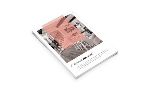 室内设计展示Indesign画册模板